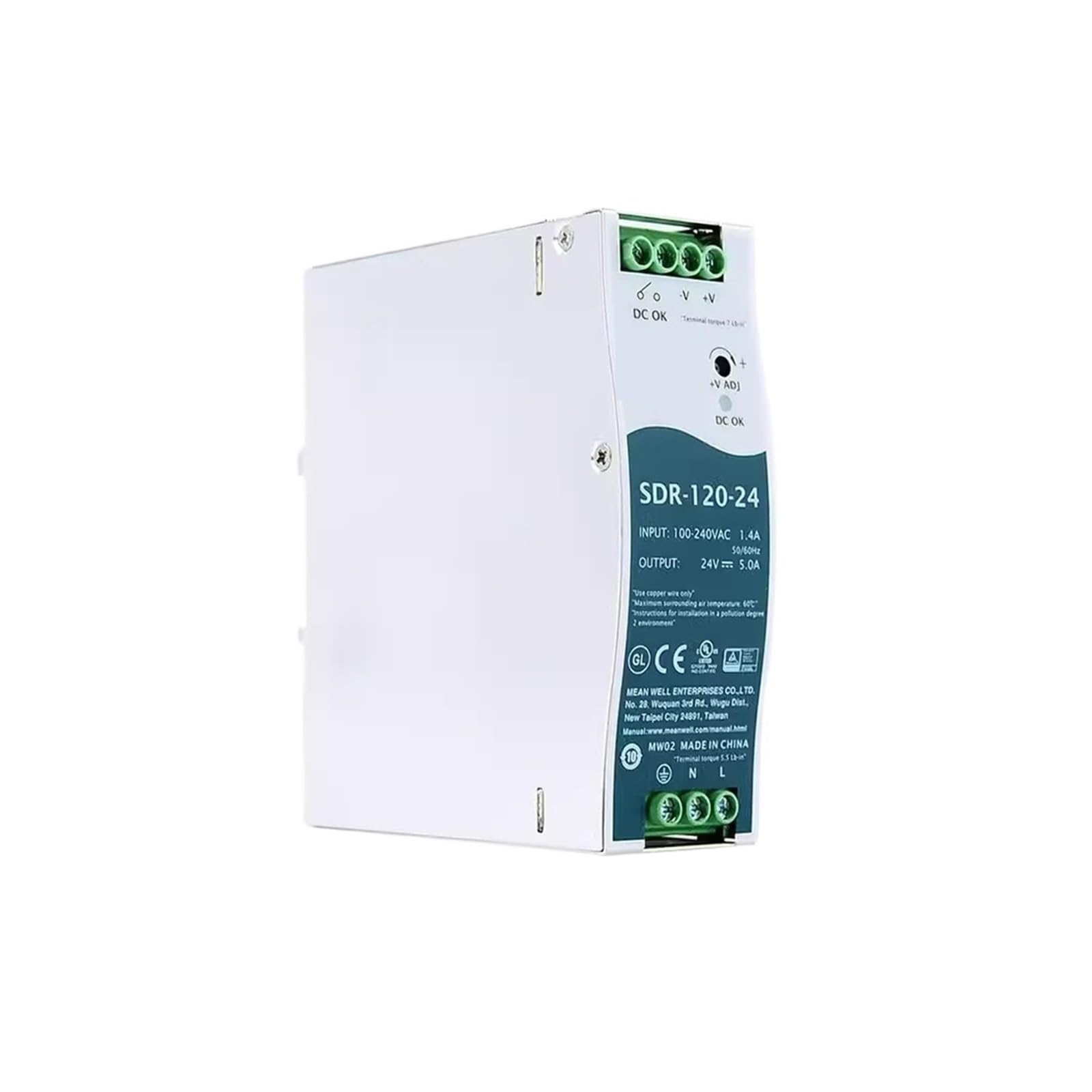BALYDLUL SDR-120-48 120W 48V 2.5A SDR-120 Power Supply