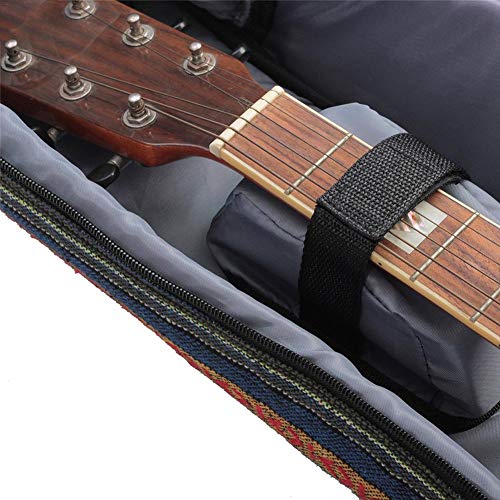 Rubyu Housse pour Guitare Acoustique étanche et résistante aux Chocs pour Guitares acoustiques et Classiques 40 à 41… - Les Beatles, Paul McCartney, John Lennon, RIngo Starr, George Harrison Rubyu Housse pour Guitare Acoustique étanche et résistante aux Chocs pour Guitares acoustiques et Classiques 40 à 41… – Image 5