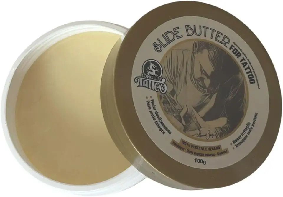 SLIDE BUTTER FOR TATTOO Manteiga para Tatuagem e Micropigmentação 100g
