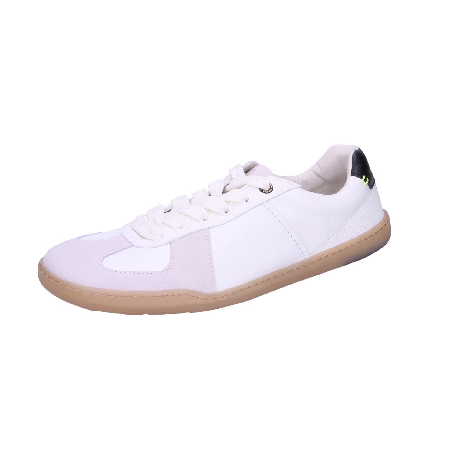 BLUSUN Sneaker Damen Barefoot 200W Leder Weiß – Größe EUR 38