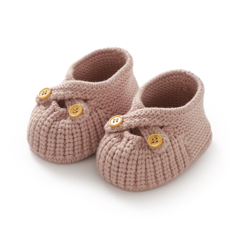 Yixpohbaby Booties Newborn Babe First Walkers Non Slip Stay On