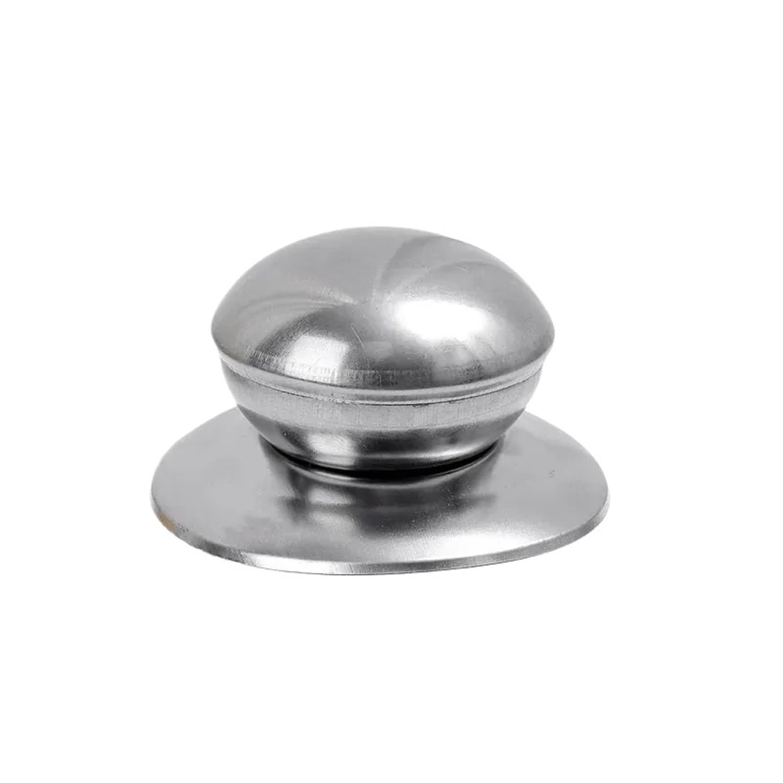 EXKURPOO pan lid Handle Pot Lid Handle Stainless Steel Cover Top Fixed Cap Kitchen Cookware Handgrip Replaceable Resistant Heat for Kitchen