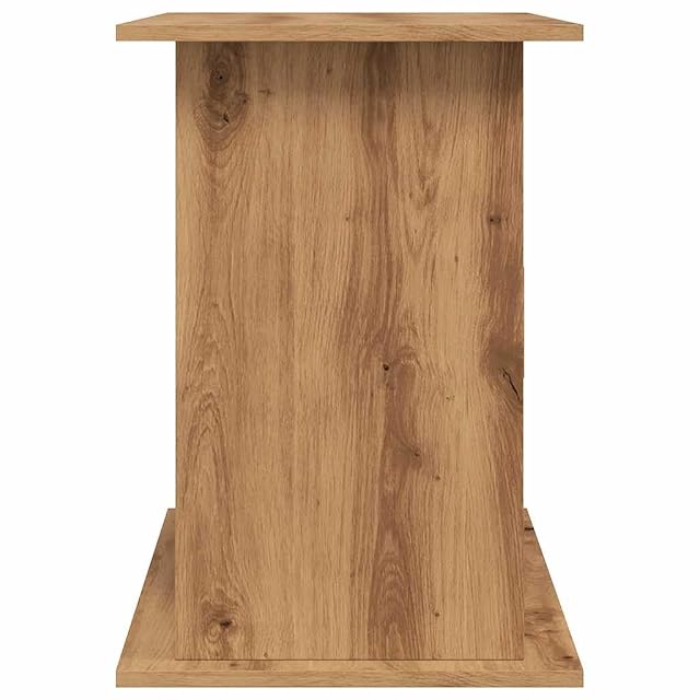 Foto 5 de 8 de vidaXL Soporte para Acuario de Roble Artesanal, 101 x 41 x 58 cm