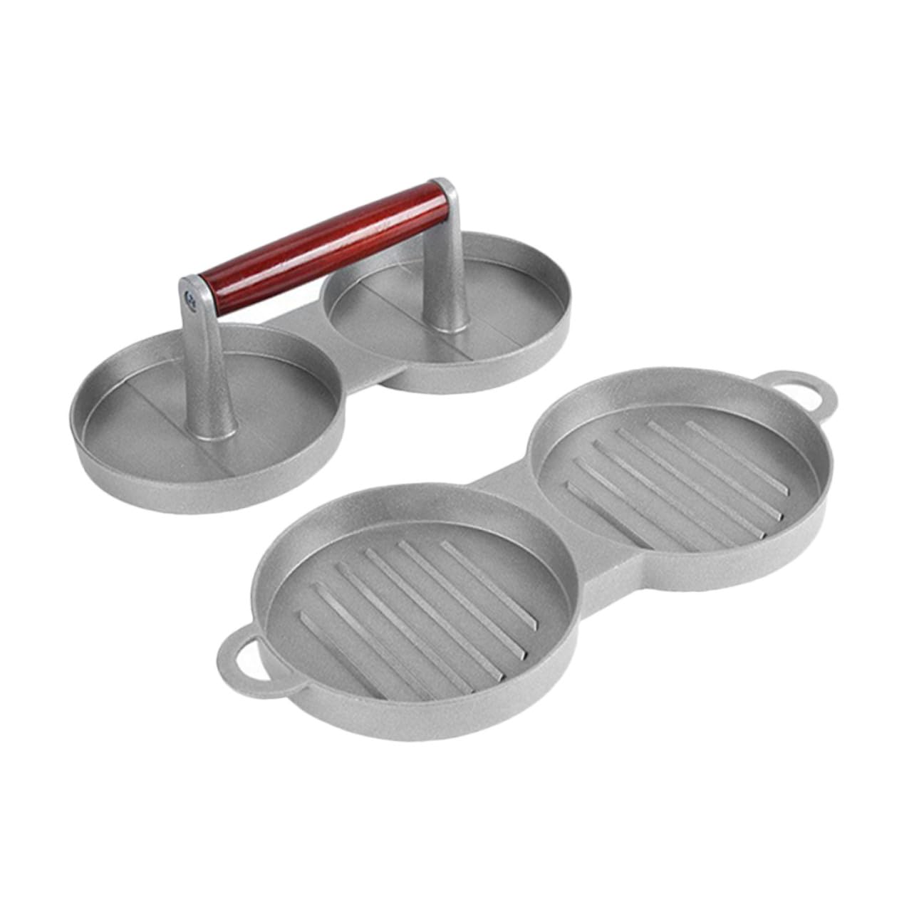 Ustensile de cuisine POPETPOP en aluminium durable pour façonner des hamburgers de qualité