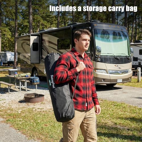 Silla Doble de Camping SUNNYFEEL Plegable Acolchada para Adultos miniatura 2