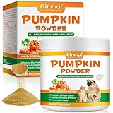 bnHUlMXw Pumpkin for Dogs & Cats,Fiber Supplement with Apple, Sweet Potato & Enzymes,Supports Digestion Health,Stool & Gut Health,Add Water to Make Pumpkin Puree for Dogs