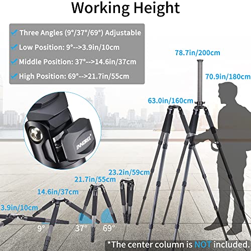Professional Camera Tripod Carbon Fiber