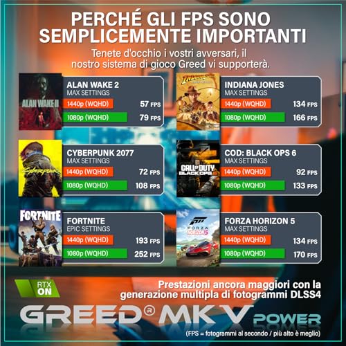 ® MK5 Power - Gaming PC - Intel Core i9 12900KF + RTX 5070 Ti 16GB - RGB computer con Raytracing & 4K - 5,2 GHZ - 32 GB RAM DDR5-1TB SSD - WLAN + Win11 Pro - PC Desktop - Immagine 6