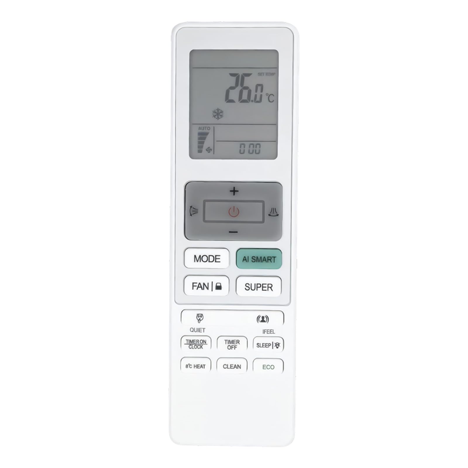 Kalttoy Air Conditioners Remote Control for RTY2-0 Air Conditioners Accessories with Timer and Mode Selection Features Remote Control Replacement