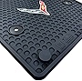 Lloyd Mats Heavy Duty Signature Rubber All Weather Floor Mats for Corvette C8 2020-ON 2Pc Fronts