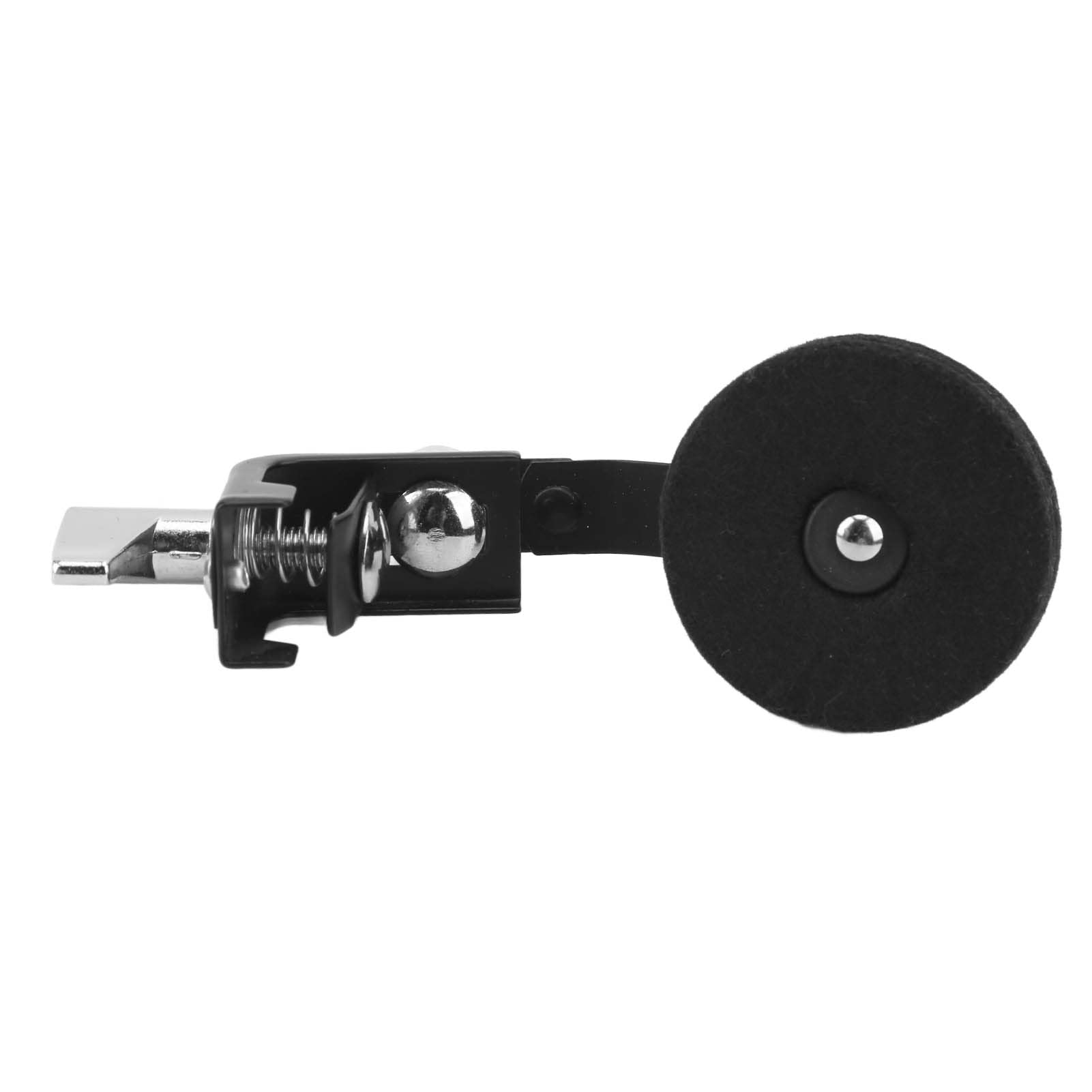 Silenziatore Sordina per Batteria, WC308 Morsetto in Metallo Nero Sulla Marmitta per Batteria Silenziatore di Controllo del Tono per Rullanti Accessori per Batteria Tom