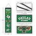 WinCraft Dallas Stars Evolution 8x32 Inch Vertical Wool Embroidered Hanging Banner