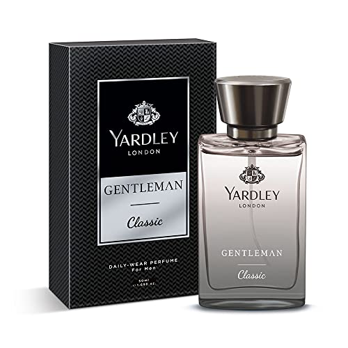 Yardley London Gentleman Classic Perfume| Fresh Woody Fougere Notes| Masculine Fragrance| Perfume For Men| 50Ml – Liquid