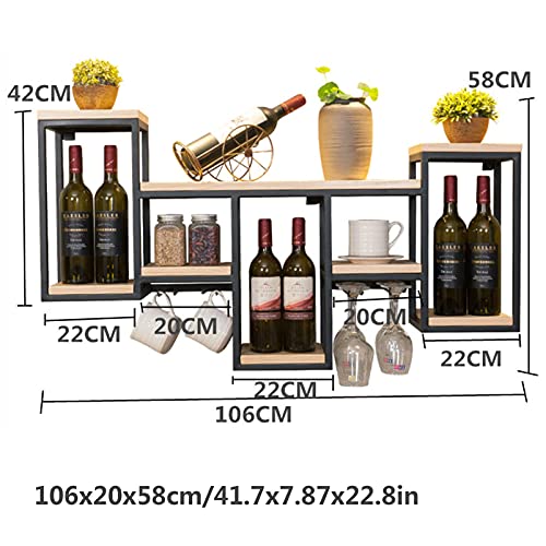 Support de bouteille de vin mural pour libérer l'espace de votre cuisine - 3