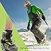 Liliful 10 Pcs Skiing Shin Guards Snowboard Shin Pads Sports Protector Self Adhesive Leg and Foot Bang Pads Protection Ski Boot Liner Shims for Winter Skiing Snowboarding(5.9 x 2.95 Inches)