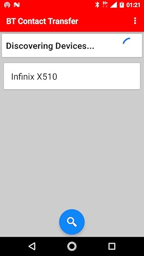 Bluetooth contact transfer