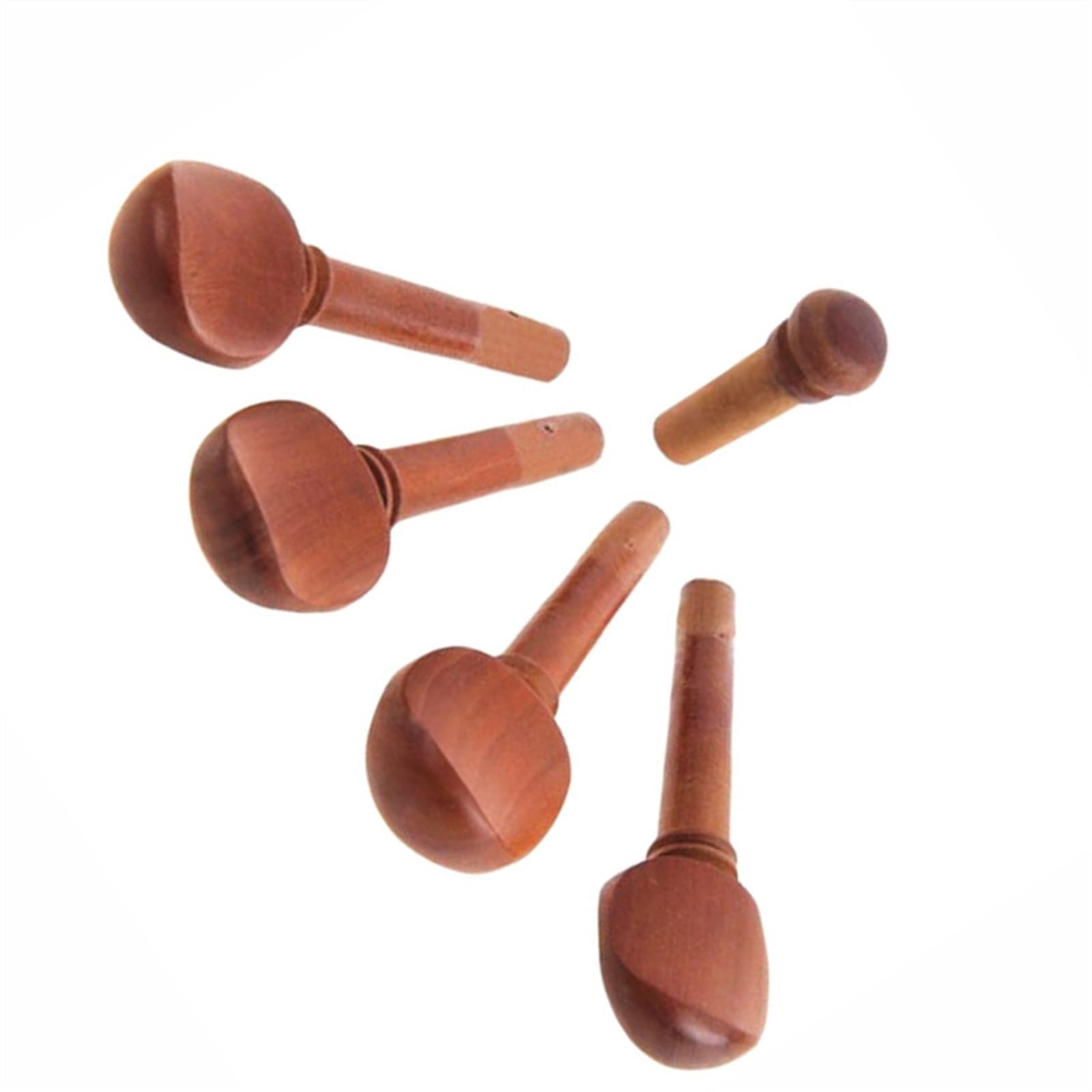 Parti di ricambio per violino Accessori Per Violino In Legno Di Giuggiola Piroli Per Violino Cordiere Mentoniera Cordiera Set Completo