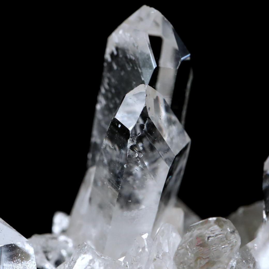 Amazon.co.jp: 天然 水晶 クラスター 18g ブラジル ゼッカ産 透明感が