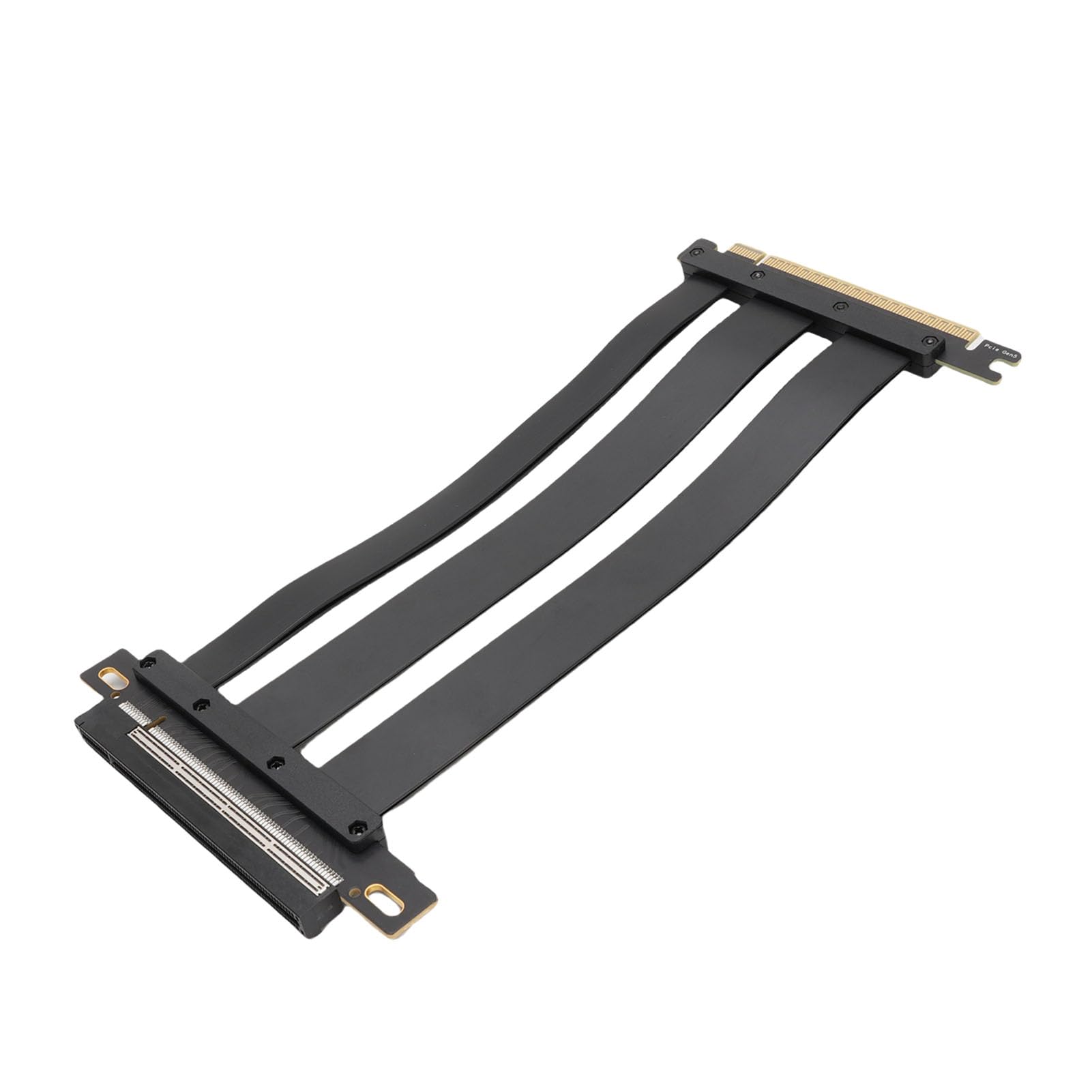 KIMISS Kabel Nośny PCIe 5.0 X16 do Karty RTX 4090/5090 — Elastyczna Karta Rozszerzenia GPU 128 Gb/s z Ekranowaniem EMI (30cm)