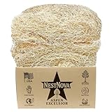 NestNova™ Aspen Excelsior – 2 lb Box of All-Natural USA-Grown Aspen Wood Fiber | Eco-Friendly Nesting Material for Chicken Coops, Small Pet Bedding, Crafts & Gift Baskets | Biodegradable, Hand-Packed