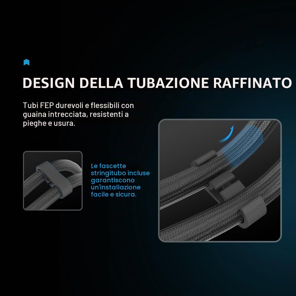 SAMA L70 Dissipatore di calore a liquido per CPU da 360 mm con effetto specchio infinito ARGB, 3 ventole ARGB PWM da 120 mm, a basso rumore, per AMD: AM4 AM5/Intel LGA 1700/1150/1151/1200/1851-Nero