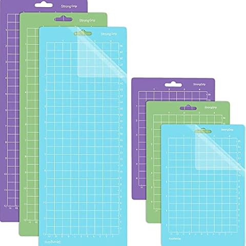 6 Stück Schneidematte für Cricut Joy Ersatz Schneidematte Set Schneidematte Standard Rutschfeste und Langlebige Schneidematte Cover
