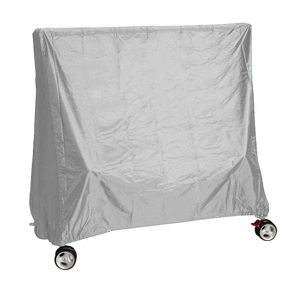 STTC Schutzhülle für Tischtennisplatte, Tischtennis-Abdeckhaube für den Außenbereich, Wasser- und staubdicht, schützt vor Beschädigungen, wetterfest, 155x75x150cm