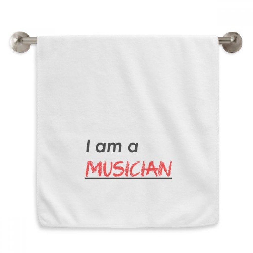Serviette de toilette Je suis Un Doux Musicien idéale pour le sport et la salle de bain