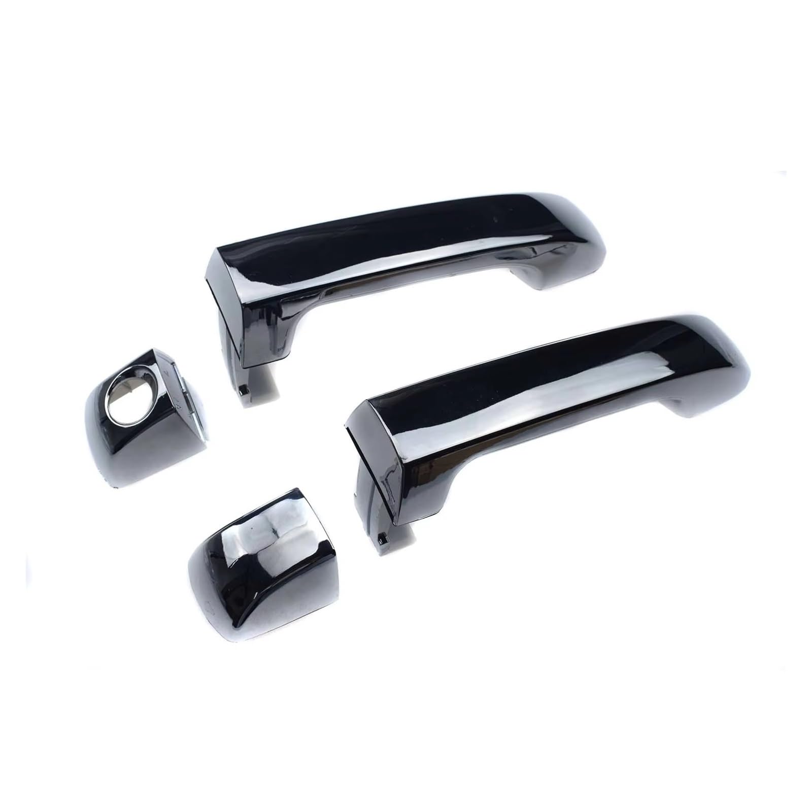 Eshgtuo Front Left Rear Interior Door Handle Replacement Front Rear Left Right Outside Door Handles For Hyundai For Ix55 For Veracruz 2007-2012 826513J010 Interior Door Pull Handle Trim(Front Left Rear)