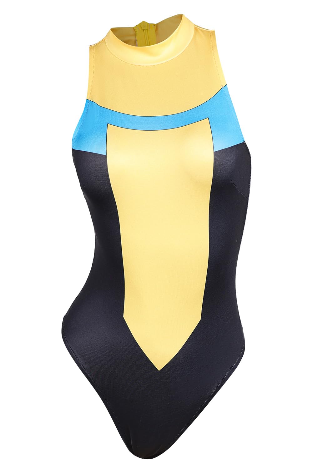 Yulefly Invincible Costume Mark Grayson Invincible Anime Swimsuit Cosplay Women's Swimsuit Halloween Carnival L