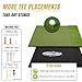 Ultra Thick 20MM EVA Base 5x4ft Premium Golf Mat | Dual Turf Design | Golf Mats Practice Indoor, Outdoor, with Simulator or Net | Thick Golf Hitting Mat | Durable Golf Practice Mat & Tees