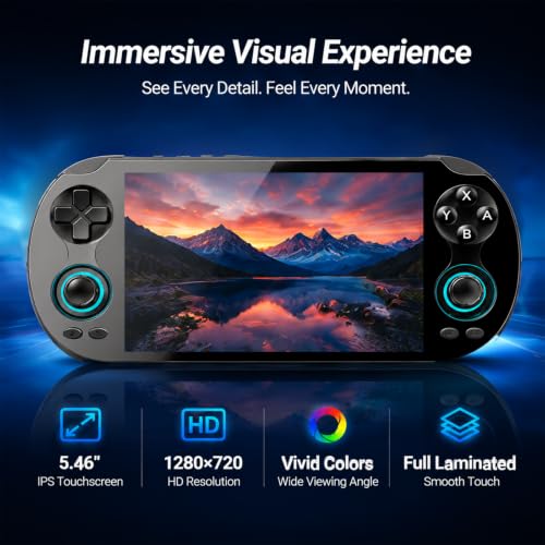 RG VITA Handheld Game Console Retro Gaming Android 12 546 Touchscreen - Image 3