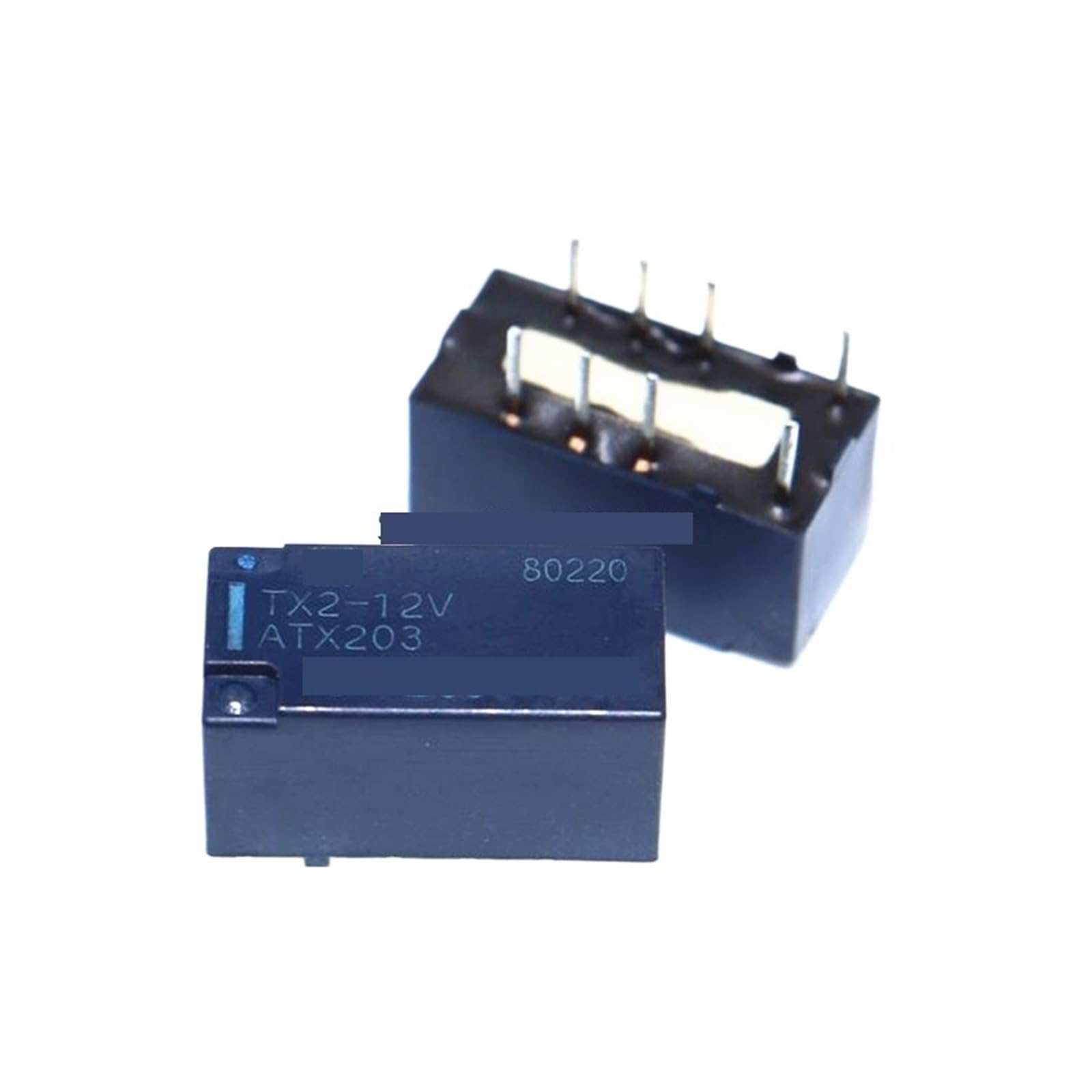 PKNVKZIDK 1pc TX2-12V ATX203 DIP-8 2A DC12V Signal Relay