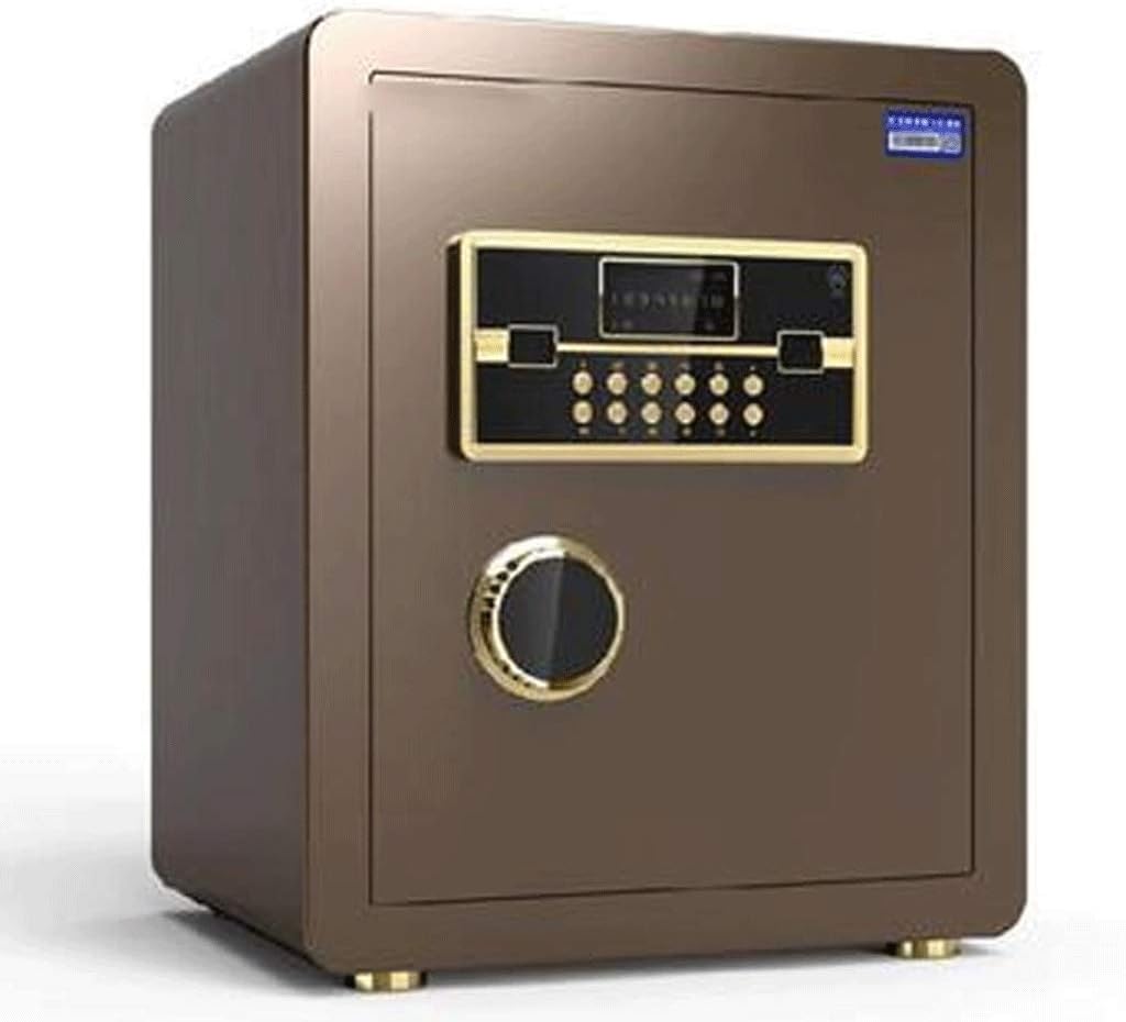 Electronic Luxury Digital Safe Deposit Box Keyboard Lock Home Office Hotel Business Jewelry Cash Use Storage Money