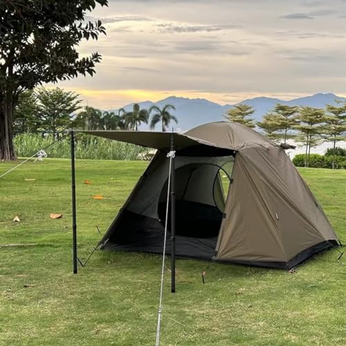 Carpa de camping para 1-2 personas, poliéster 210T miniatura 6