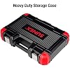 SUNEX TOOLS 2637L 20pc 1/2 Drive Impact Hex Driver Master Set 6in. 14 to 9/32 and 6mm to 17mm,