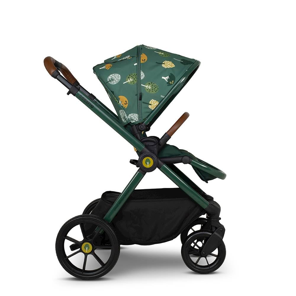Cosatto Giggle 4 Travel System Everything Bundle | Carrozzina, passeggino, navicella e borsa, seggiolino auto e base | nascita 4 anni, i-size gruppo 0 | pieghevole compatto, coprigambe, borsa
