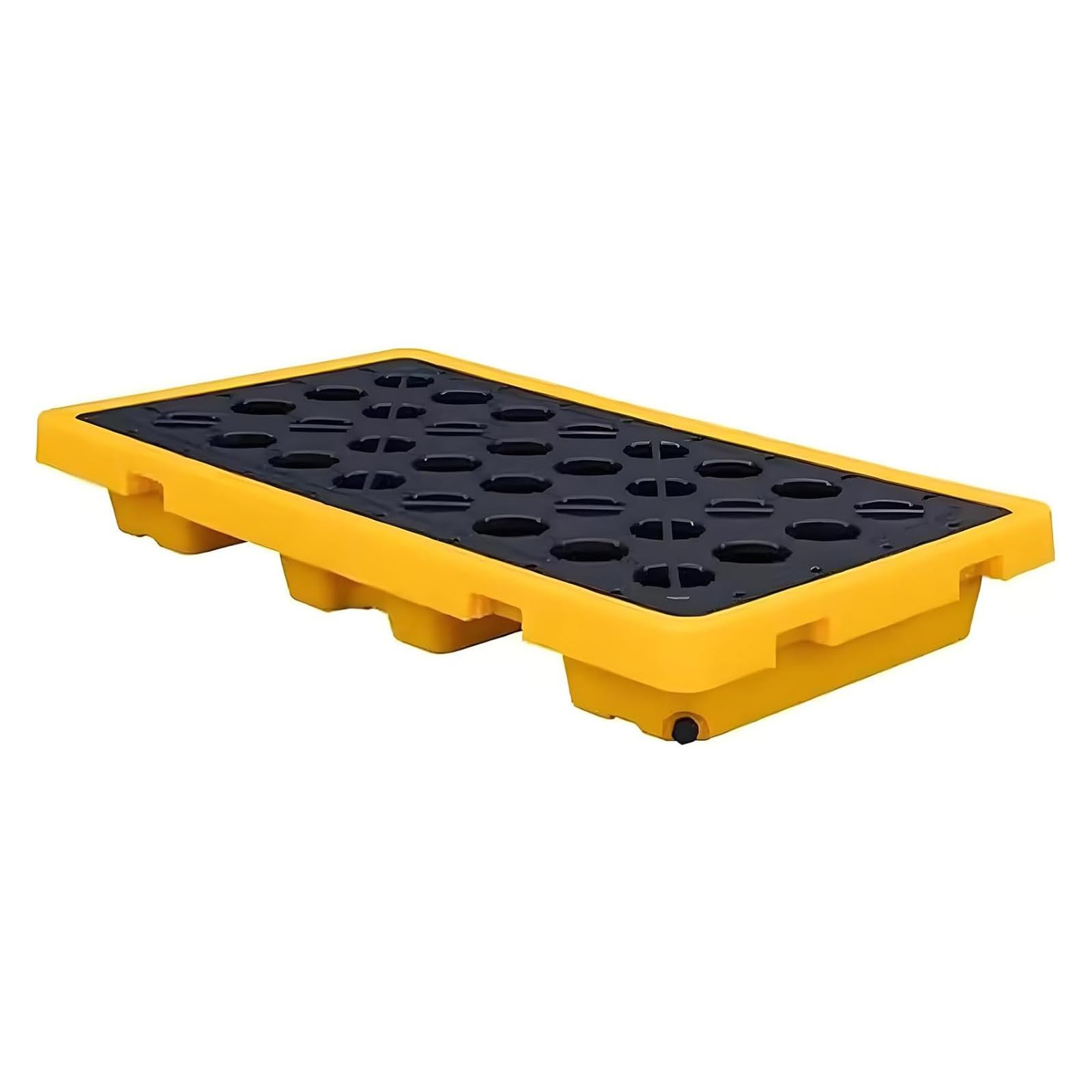 XUFWANYE Durable Spill Platform, Leakproof Stackable Industrial Tray 67×67×15cm(26.38×26.38×5.91in)