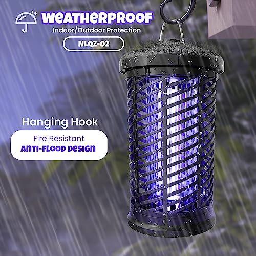 Electric Bug Zapper, Mosquito Zapper Indoor/Outdoor, 𝟦𝟮𝟬𝟬𝗩 𝟭𝟴𝐖 Waterproof Fly Zapper Mosquito Trap For Home, Patio, Backyard #TOP2