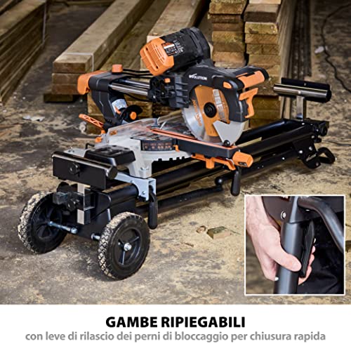 Evolution Power Tools supporto per troncatrice
