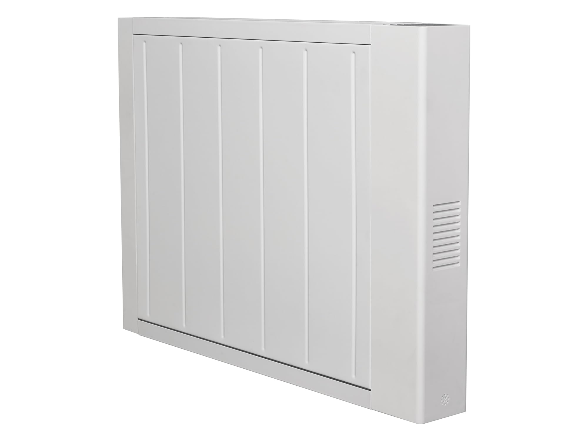 Adam Sola Ceramic-IQ 1500W Electric Radiator in White with Smart WiFi Control