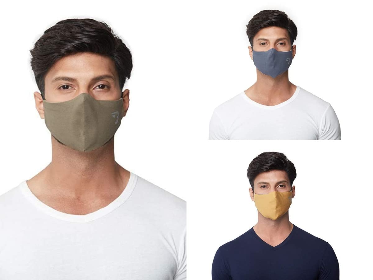 Bodymark Reversable and Reusable Solid Colors Unisex Face Mask with Adjustable Ear Toggle| Asorted Combo Pack of Any 3 (MUS300CP3_6) (B09NQ7LCDY) Amazon Price History, Amazon Price Tracker