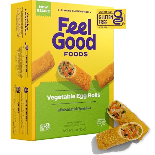 Feel Good Foods Egg Rolls Gluten Free Vegetable cover