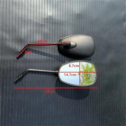 Espejo retrovisor de 10 mm para motocicleta Suzuki Bandit y Intruder 5
