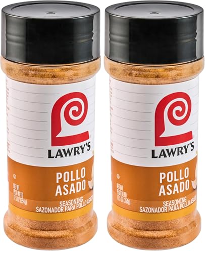 Lawry's Casero Pollo Asado Seasoning, 12.5 oz (Pack of 2)