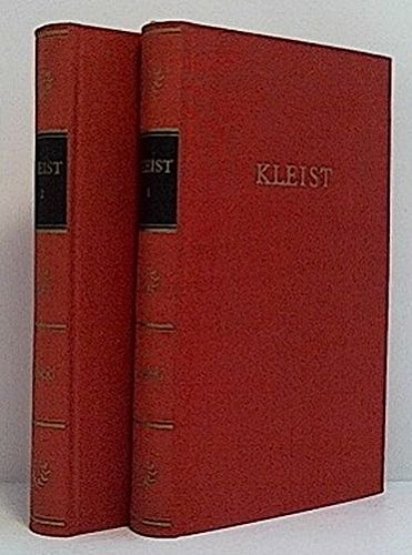 Werke Von Heinrich Von Kleist Kleists Werke in zwei Bänden (Bibliothek deutscher Klassiker - BDK