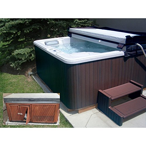 Highwood SPAKIT-FL-RDE Hot Tub Cabinet Spa Replacement Kit, Redwood
