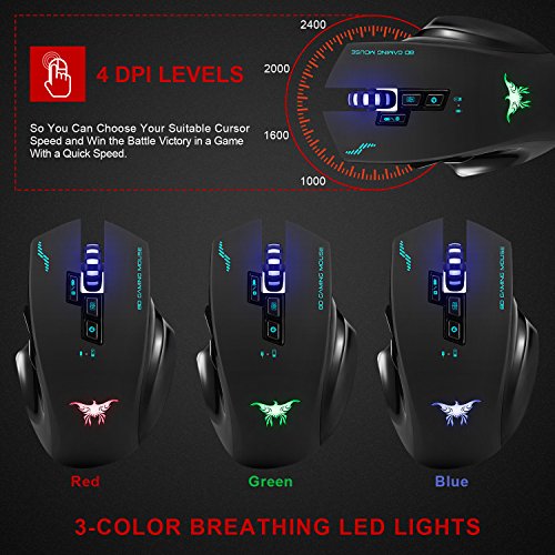 Combatwing Mouse da Gaming Ricaricabile Wireless
