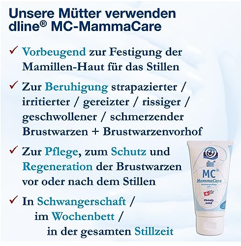 Brustwarzensalbe MC-MammaCare 50ml Tube für Stillzeit und Schwangerschaft