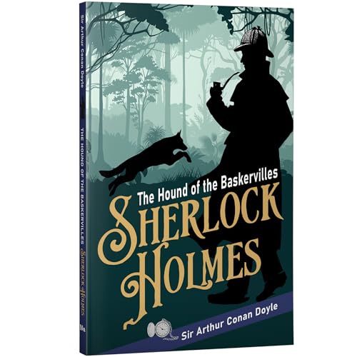 Image of The Hound of the Baskerviles | Sherlock Holmes Classic | Unabridged (144 Pages) | Detective Fiction Novel for Readers of All Ages by Arthur Conan Doyle (Classic Novels)